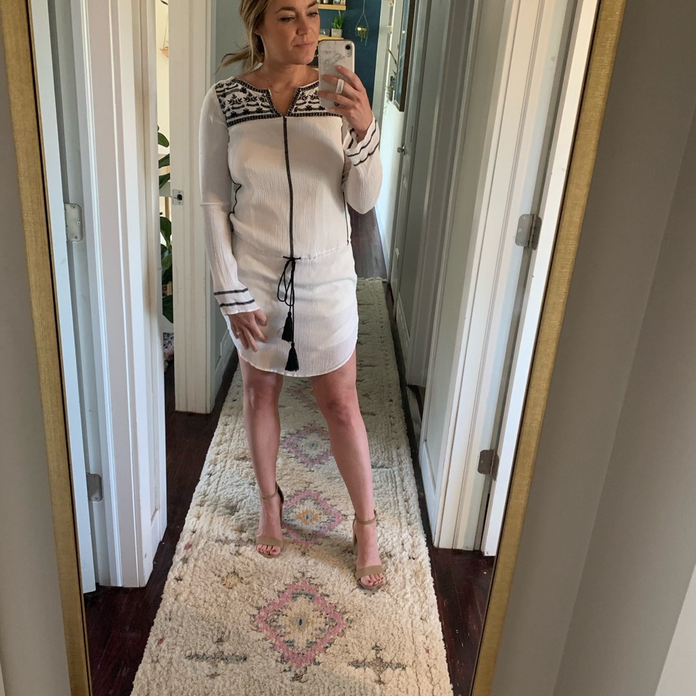 Gap dress with tassels